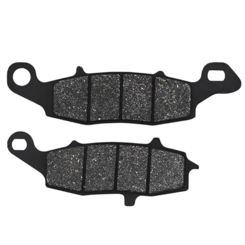 Plaquettes de frein avant gauche pour supprimer le sifflement sur Kawasaki KLE650