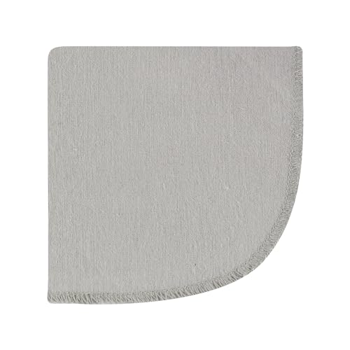 Image of Hudson Baby Unisex Baby Flannel Cotton Poly Washcloths, Farm Friends Cream 10Pk, One Size