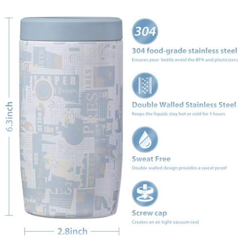 Image of Morefeel 4-in-1 Insulated Can Cooler for 12 oz Cans & Bottles