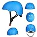 Glaf Toddler Helmet 2-4 Years Kids Bike Helmets for 2-8 Years Old Baby Girls Boys Multi-Sport Helmet Adjustable Skateboard Bicycle Helmet Lightweight 2 Sizes for Toddler to Youth (Blue, Small)