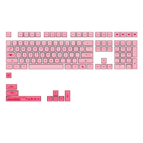 AKKO Cupid 117 Key SA Dyesub PBT Keycaps Keycap Set for Mechanical Keyboard Gaming Keyboard Keycaps