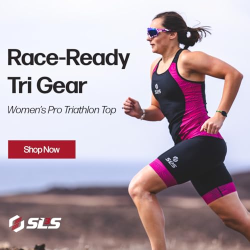 SLS3 Triathlon Top Women - Sleeveless Tri Top Women - Comfortable & Great Fit Triathlon Shirts or Singlet, No Shelf Bra3