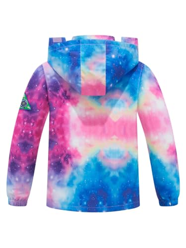 Image of SaphiRose Kids Waterproof Rain Jacket Mesh Lined with Removable Hood