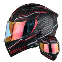 Amazon.co.jp: NEW JK-902バイク用ヘルメット ブルートゥースシステム