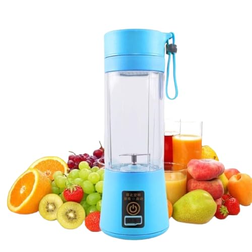 SELLERDOCKS 6 Blade Rechargeable Smoothie Maker & Portable Electric Juicer Mixer Small_MULTIUSE Portable Blender Color: BLUE (B0D41G87WV) Amazon Price History, Amazon Price Tracker