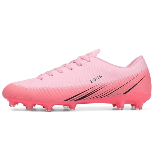 Image of Mens Soccer Cleats Womens Indoor Soccer Shoes Wide Baseball Turf Shoes Adult Youth Rugby Shoes Big Boys Small Spikes AG TF Football Boots
