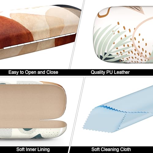 Image of Eyeglasses Case, Hard Shell Protective Case for Glasses, Unisex for Women Men