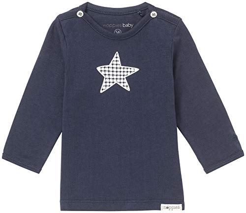 Noppies Kids - T-Shirt, Bimbo, Blu (Blau (Navy
