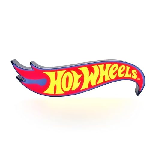 Hot Wheels Shaped Logo Light