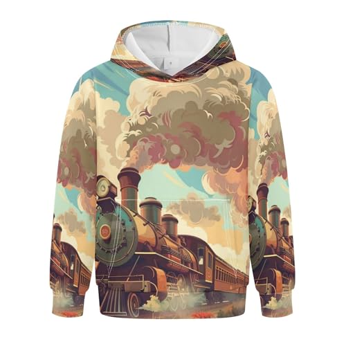 Kids Hoodies for Girls Boys, Pullover Hooded Toddler Sweatshirts Children's Hoodie