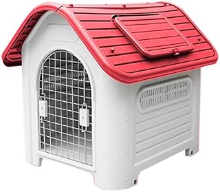 Cozy Pet House, Spacious Cat Kennel, Indoor and Outdoor Dog Kennel, Animal Shelter, Sun and Moisture Proof Facilities(Color:Green)