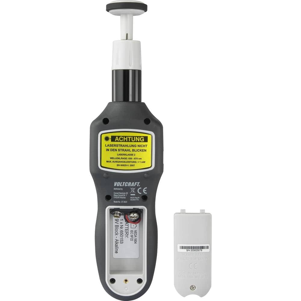 VOLTCRAFT DT-30LK SE Tachimetro 2-20000 giri/min