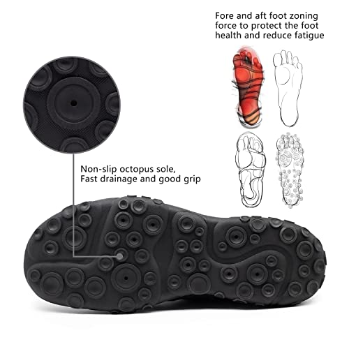 Women Men Quick-Dry Water Shoes Barefoot Non-Slip Hike Beach Aqua Swim Camping Sports Kayaking Diving Boat Fish Shoes3