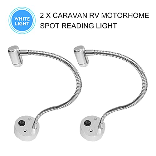 Lámpara de pared LED flexible de 12V para iluminar espacios reducidos de caravanas 4