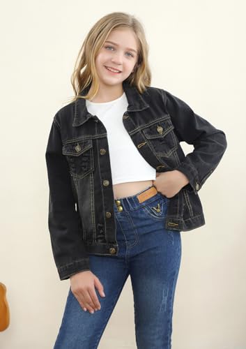 Image of Cromoncent Toddler Denim Jacket for Boys Girls