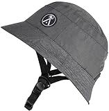 A Vebodi Indo Surf Helmet Hat. Watersports Helmet Cap. Impact Surfing Hat. Low Profile Water Helmet - Mens & Womens Surfing Helmets. Tom Carrol Approved. Wakeboard, Kayak, Sailing. (Bucket)