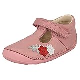 Clarks Mädchen Tiny Blossom Geschlossene Sandalen, Pink (Baby Pink Lea), 21 EU