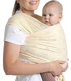 Anecoes Cute Kitten Pattern - Baby Wrap - Soft and Comfortable Baby Wearing Wrap Hands Free Design Infant Sling Carrier for Newborn to Toddler 7-35 lbs