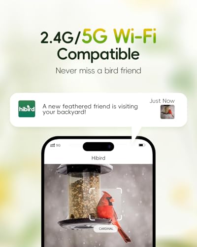 4K-HD-Bird-Feeder-with-Camera-Solar-Powered-24G5G-Dual-WiFi-Wireless-Auto-Bird-Video-Capture-Instant-Notifications-360Adjustable-Bracket-32GB-EMMC-AI-Identify-10000-Species-for-Bird-Lover 4K HD Bird Feeder with Camera Solar Powered 24G5G Dual WiFi Wireless Auto Bird Video Capture Instant Notifications 360Adjustable Bracket 32GB EMMC AI Identify 10000 Species for Bird Lover