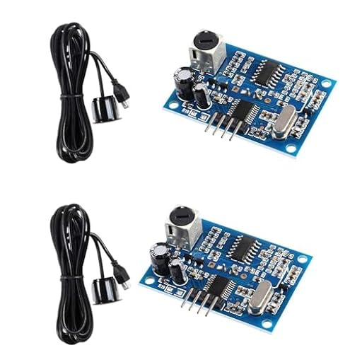 2 unidades de 5 V sensor ultrasónico impermeable JSN-SR04T módulo de medición de distancia ultrasónico con sensor impermeable módulo de medición de distancia ultrasónico 2 unidades 5 V sensor | Ya disponible en tu tienda friki favorita! En mundofriki.es!