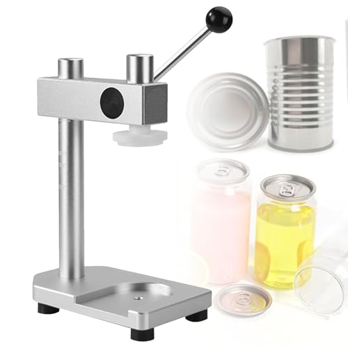 Verstellbarer Glas-Versiegeler mit stabilem Boden – perfekt für private und gewerbliche Konserven, luftdichter Verschluss für Frische, einfach zu bedienen, ideal für die Konservierung von