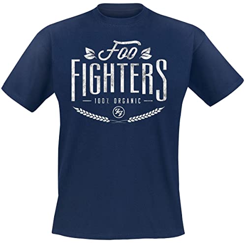 Foo Fighters 100% Organic T-Shirt Dark Blue M