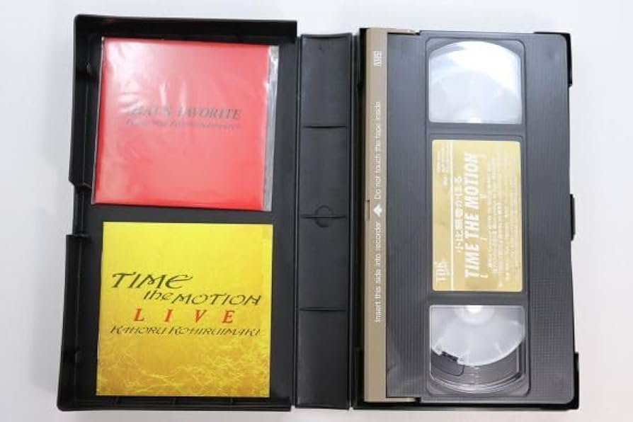 CD付きVHS TIME THE MOTION LIVE /小比類巻かほる 【公式通販】