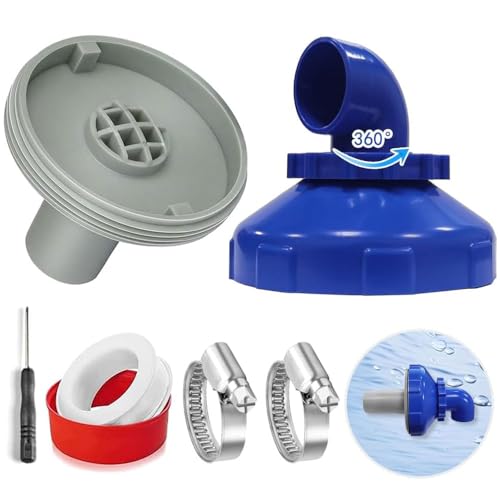 Anyingkai Boquilla de Entrada para Piscina giratoria 360°, Boquilla de Entrada para Intex Bestway,boquillas de Piscina,Accesorios de ventilación, Accesorios de Piscina,Accesorios para Piscina Intexo