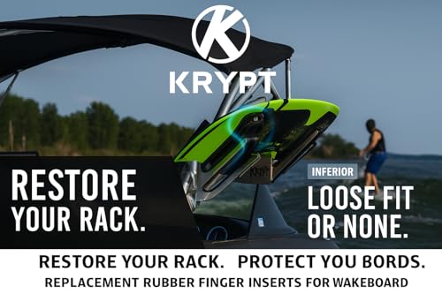 image for Krypt Towers Krypt Wakeboard Tower Rack Replacement Rubber Finger Inse