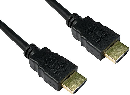 Pro Signal 1m High Speed HDMI Cable with Ethernet – 4K UHD @60Hz, Gold Plated, Male to Male, Black – 77HD419-01