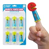 Educational Insights Magnetic Pointer Wand Small Group Set - Pointers for Classroom, Magnetic Wands for Kids, Reading Manipulatives and Teacher Tools, Preschool Classroom Pointer Finger Stick, Ages 4+