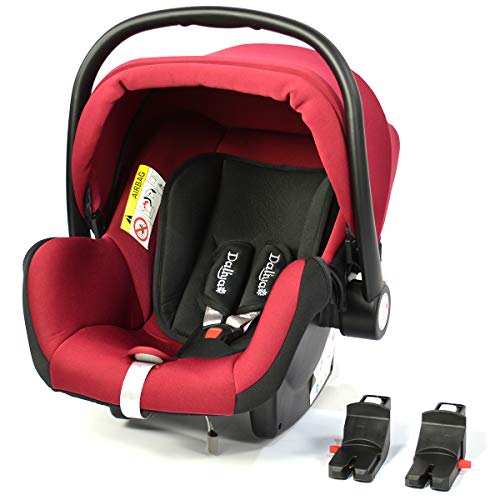 Babyschale Gruppe 0+"Bebesafe von Daliya" Farbe Bordeaux-Rot