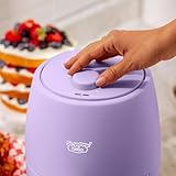 So Yummy by Bella 2qt Air Fryer 1200W Electric Small Air Fryer, Compact Airfryer for Healthy Cooking, Dishwasher-Safe Parts, Kitchen-Friendly Design, Mini Air Fryer for Snacks, Meals, and Desserts
