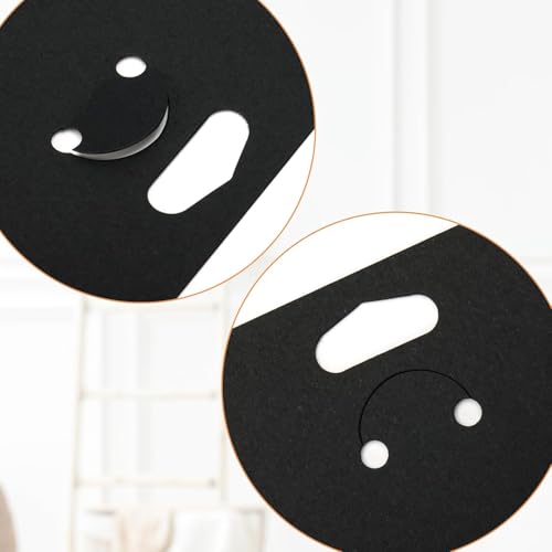 Image of Festiko Keychain Display Cards (Black A, Pack of 1000 Pcs, 4.7 inch*3.1 inch), Keyring Display Cards, Jewellery Display Cards