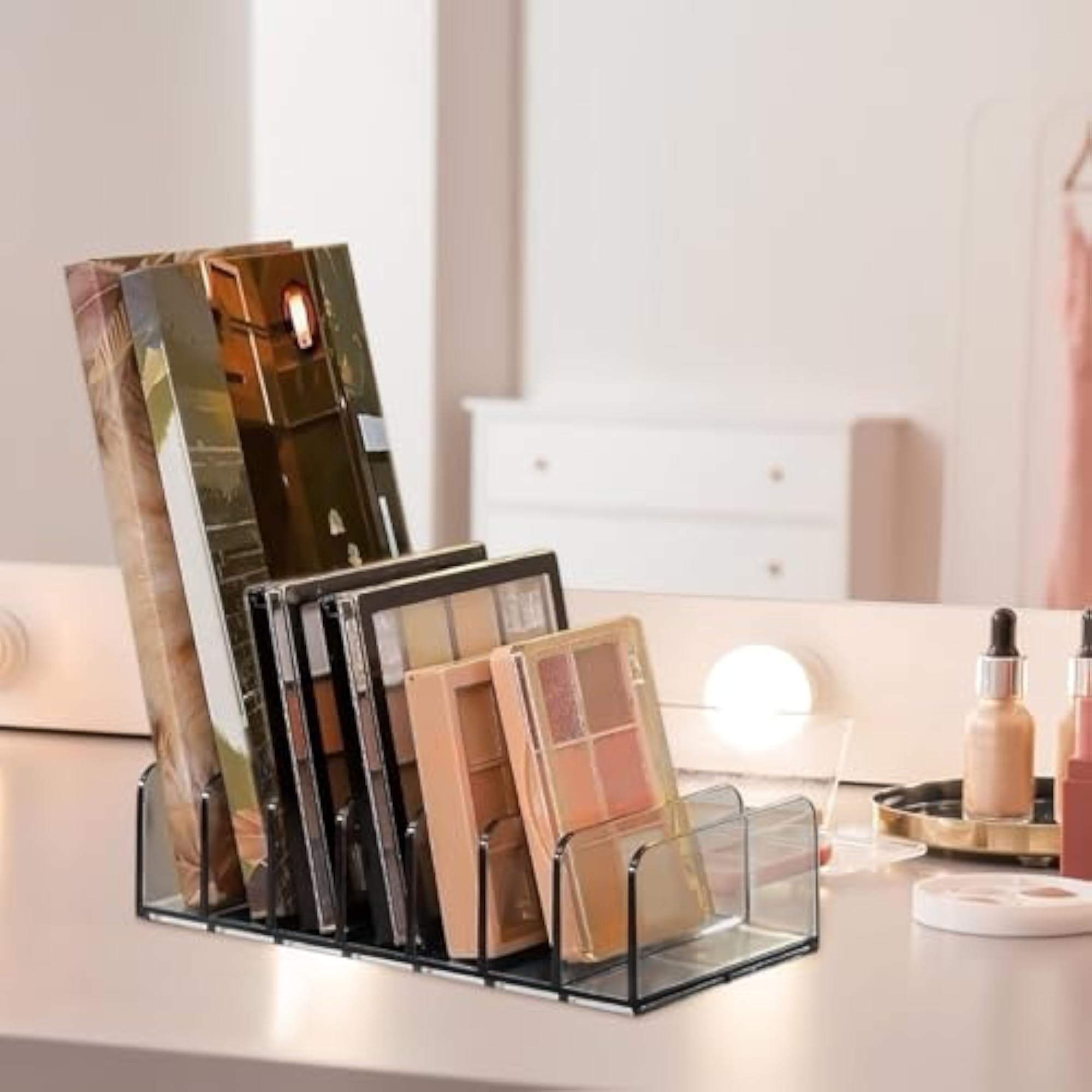 2PCS Plastic Storage Box for Makeup, Makeup Organiser