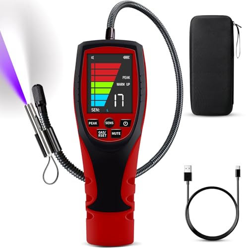 Detector de Fugas de refrigerante, ALD 200 Pro, Detector de Fugas de freón, Alimentado por batería, Detector de Fugas de Gas halógeno automotriz con Detector para R32,R454B,R134A,R410A,R22,R600a,R290