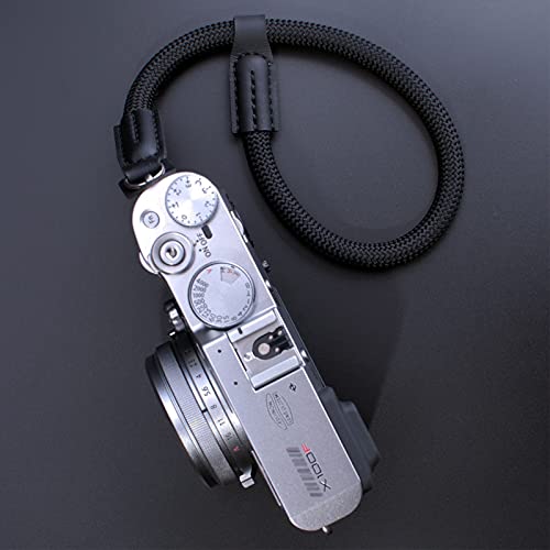Vko Camera Wrist Strap, Rope Camera Strap Wrist For Dslr Slr Mirrorless Cameras Hand Strap Black #TOP5