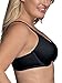 Vanity Fair Womens Full Figure Beauty Back Smoothing Bra, 4-way Stretch Fabric, Lightly Lined Cups Up To H Bra, Underwire - Black, 42B US