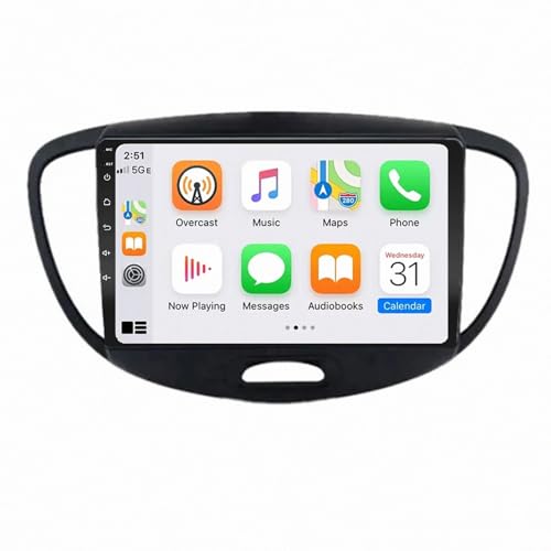 Navegador GPS para Hyundai I10 2008-2012 con mapas de Europa y sistema de navegación de 4 núcleos