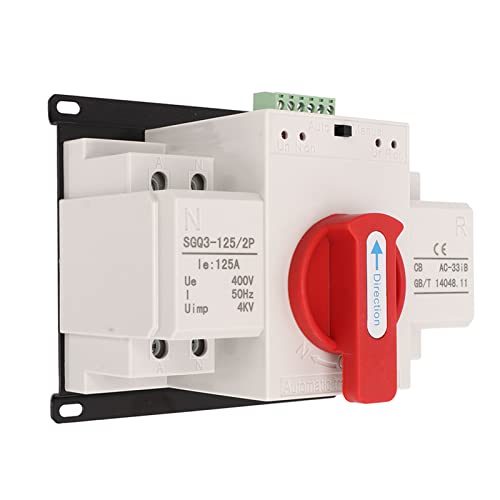 Interrupteur de transfert automatique 125A basculement source 400V