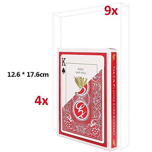 Family Party Casino Decorations Belle Vous Giant Playing Cards 1