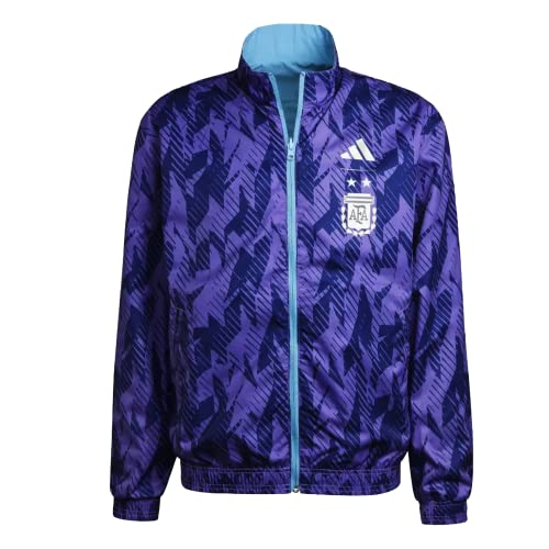 adidas Men's Argentina Reversible Anthem Jacket 22/23 (Extra Large)