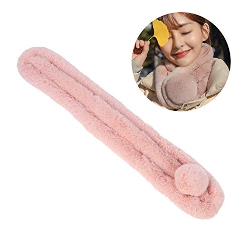 Cachecol de inverno feminino TENDYCOCO quente cachecol de pele sintética para mulheres e meninas (ro