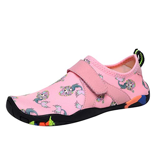 Kids Baby Swimming Shoes Soft Soles Boys Girls Diving Summer Jellies Shoes Barefoot Socks for Sport Beach Pool Swim