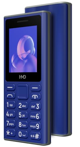 Image of HMD 105 Keypad Phone with Built-in UPI App, Hindi Phone Talker, Long-Lasting Battery, Wireless FM Radio | Blue