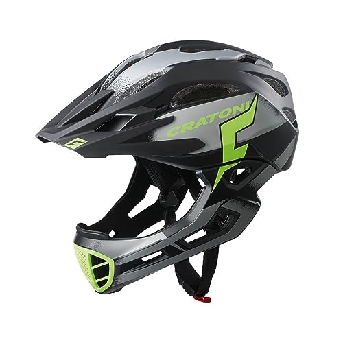 Cratoni C-Maniac Pro MTB Helm schwarz Kopfumfang S/M | 52-56cm 2020...