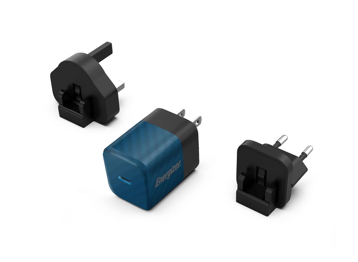 ENERGIZER WALL CHARGER 20W Multi plug Blue