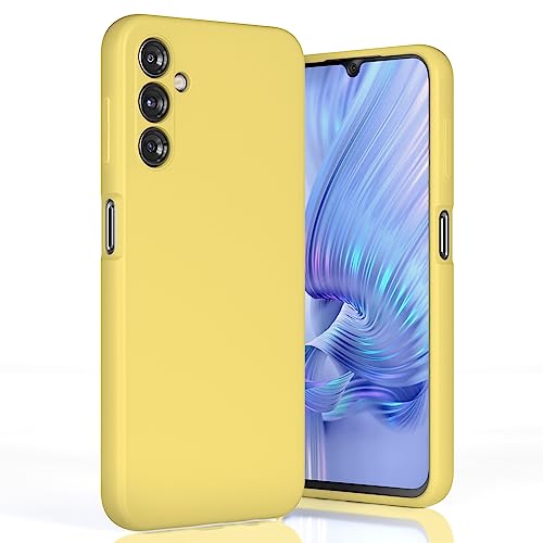Coque Samsung A14 5G jaune pour protéger votre téléphone en voyage