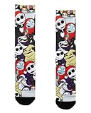 Disney Nightmare Before Christmas Jack Sally Oogie Boogie Character Sublimated Crew Sock