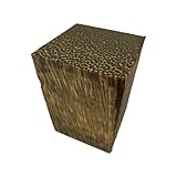 Exotic Wood Zone's Pack of 10, Bottle Stopper Blanks | Bottle Stopper Kit | Wood Turned Bottle Stoppers (2' x 2' x 3', Black Palm)